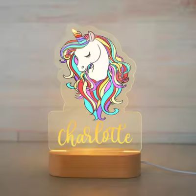 veilleuse-personnalisé-licorne-cadeau-bébé